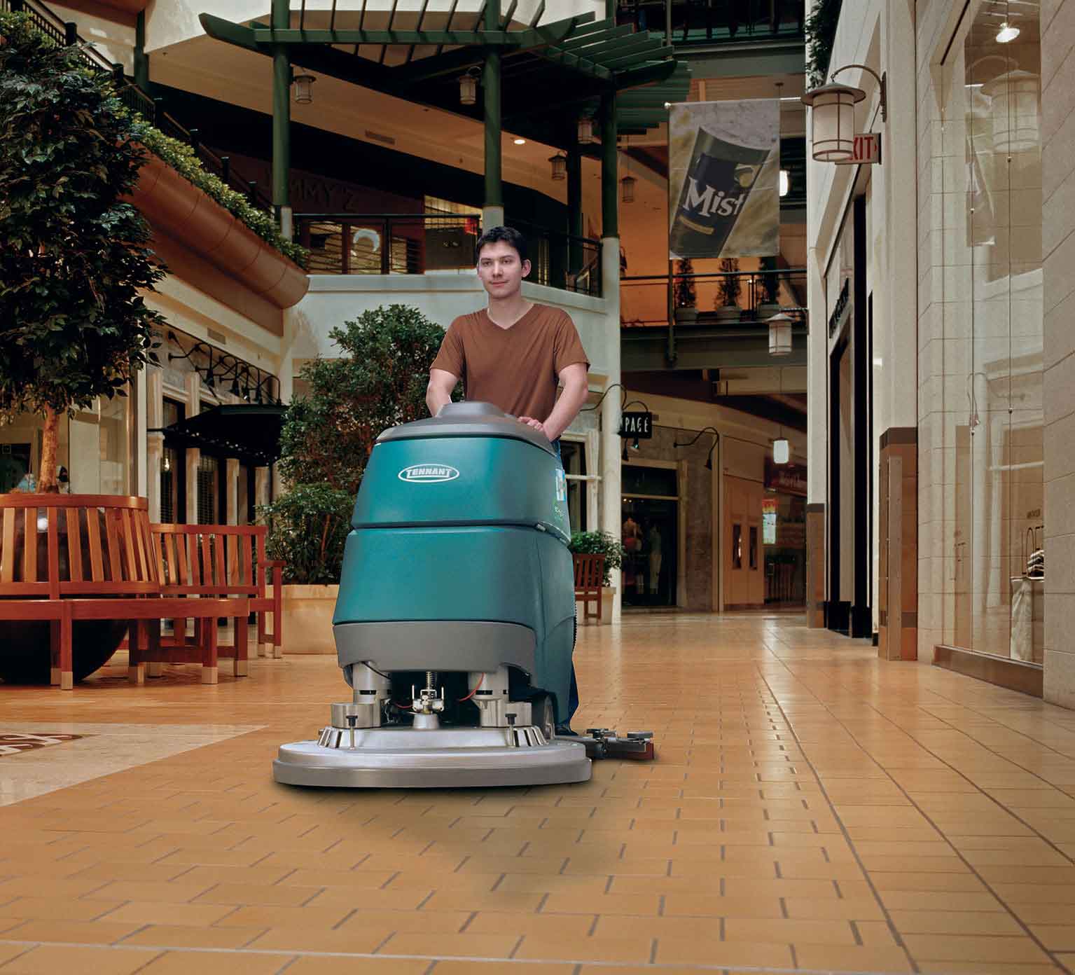 T5 MidSize WalkBehind Scrubber Tennant Company